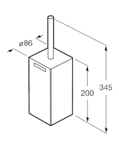 Ёршик Roca Rubik 816852024