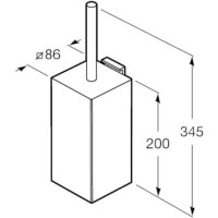 Ёршик Roca Rubik 816851024