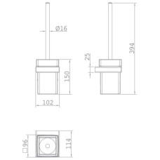 Ёршик Teka Formentera 17085020G2