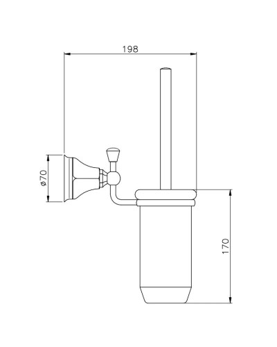 Ёршик Nicolazzi Teide Chic 1490CR15C