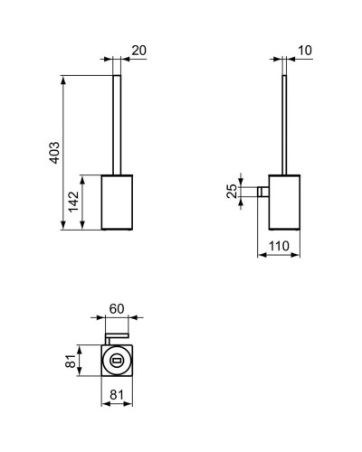 Ёршик Ideal Standard Conca T4494A5