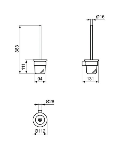 Ёршик Ideal Standard Conca T4495A2