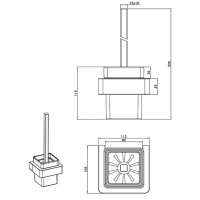 Ёршик AltroBagno Aperto AltroBagnoAperto081203NeOp
