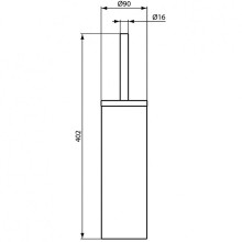 Ершик для унитаза Ideal Standard IOM A9108MY Хром