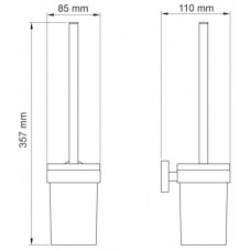 Ёршик WasserKRAFT Asphe K-77727
