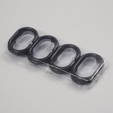 Карниз для ванны WasserKRAFT Elbe SC-721121 Черный матовый