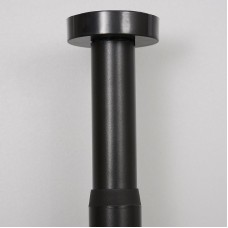 Карниз для ванны WasserKRAFT Elbe SC-721121 Черный матовый