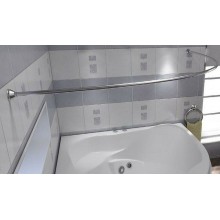 Карниз для ванны Bas 160 КЗ00006 Хром