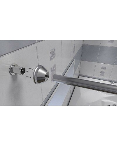 Карниз для ванны Bas 160 КЗ00006 Хром