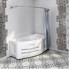 Карниз для ванны Radomir Vannesa София 169x90 1-12-2-0-0-223 Хром