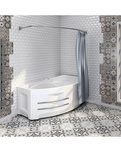 Карниз для ванны Radomir Vannesa София 169x90 1-12-2-0-0-223 Хром