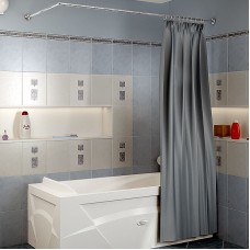 Карниз для ванны Radomir 160x75 1-12-2-0-0-983 Хром