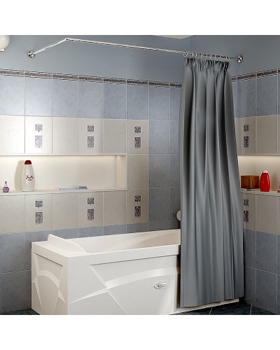 Карниз для ванны Radomir 180x85 1-12-2-0-0-993 Хром
