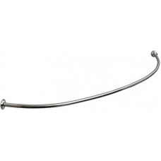 Карниз для ванны Aquatek Аякс 170x110 KARN-0000008 дуга Хром