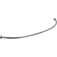 Карниз для ванны Aquatek Бетта 170x97 KARN-0000003 дуга Хром