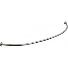 Карниз для ванны Aquatek Бетта 170x97 KARN-0000003 дуга Хром