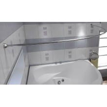 Карниз для ванны Bas Империал/Ирис/Модена/Гранада 150x150 КЗ00003 Хром