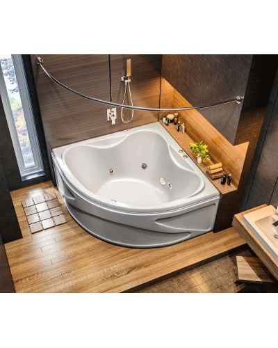 Карниз для ванны Bas Империал/Ирис/Модена/Гранада 150x150 КЗ00003 Хром