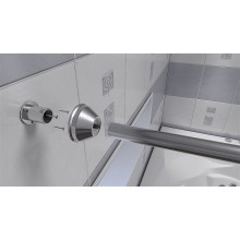 Карниз для ванны Bas 180 КЗ00012 Хром
