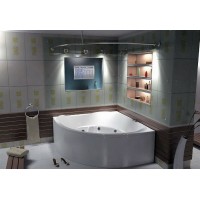 Карниз для ванны Bas Ривьера 161x161 КО00287 Хром