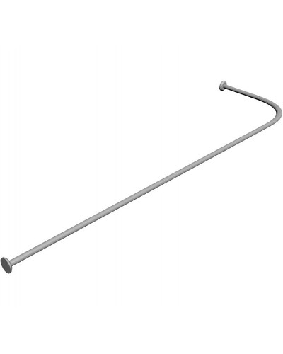 Карниз для ванны Relisan Tugatty Isabella 170х90 Гл000015141 Хром