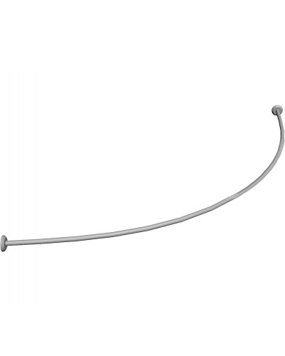 Карниз для ванны Relisan Tugatty Mira 140х140 Гл000001699 Хром