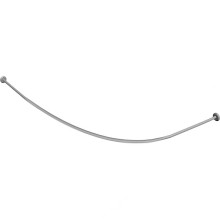 Карниз для ванны Relisan Tugatty Isabella 170х90 Гл000015142 Хром