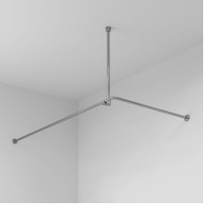 Карниз для ванны WasserKRAFT Dinkel180x90 SC-469018 Хром