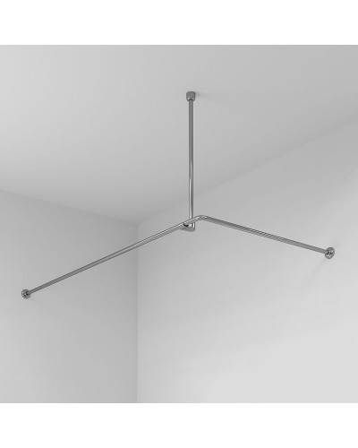 Карниз для ванны WasserKRAFT Dinkel180x90 SC-469018 Хром