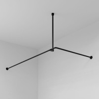 Карниз для ванны WasserKRAFT Elbe 180x90 SC-729018 Черный