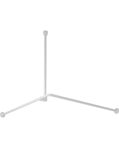 Карниз для ванны WasserKRAFT Kammel 90x90 SC-839090 Белый