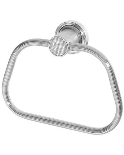 Кольцо для полотенец Boheme Royal Cristal 10925-CR Хром