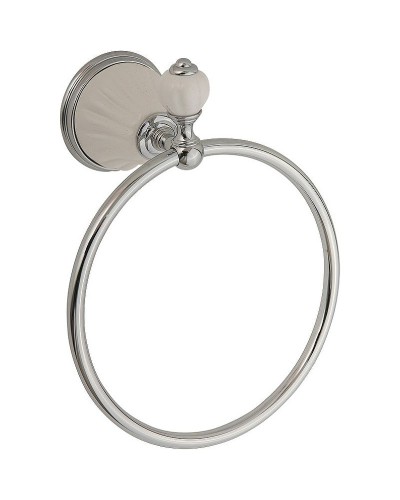 Кольцо для полотенец Migliore Olivia 17491 Хром Белый