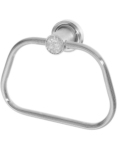 Кольцо для полотенец Boheme Royal Cristal 10925-CR-B Хром