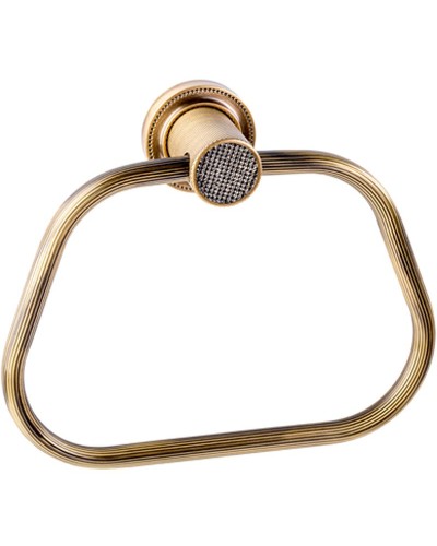 Кольцо для полотенец Boheme Royal Cristal 10925-BR-B Бронза