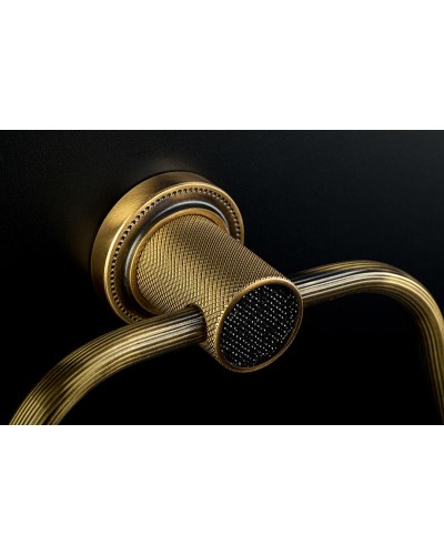 Кольцо для полотенец Boheme Royal Cristal 10925-BR-B Бронза