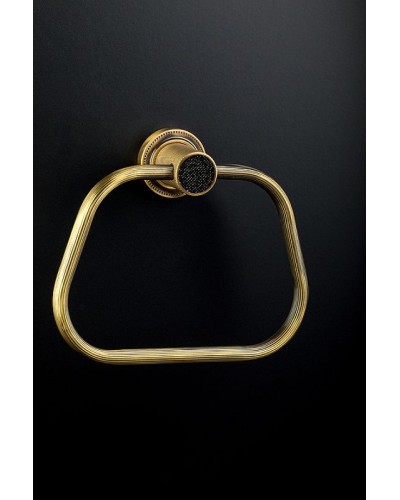 Кольцо для полотенец Boheme Royal Cristal 10925-BR-B Бронза