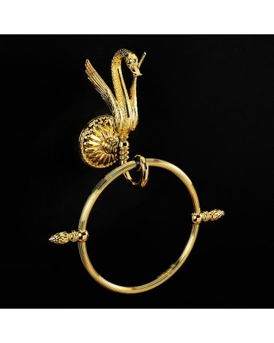 Кольцо для полотенец Migliore Luxor 26122 Золото