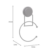 Кольцо для полотенца Fixsen Magic Black FX-45011 Черный матовый