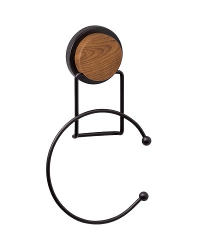 Кольцо для полотенца Fixsen Magic Wood FX-46011 Черный матовый