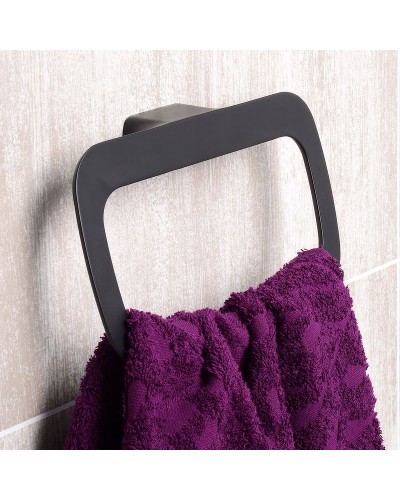 Кольцо для полотенец WasserKRAFT Elbе K-7260 Черное матовое