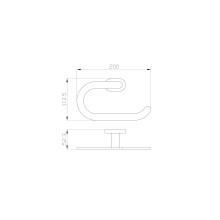 Кольцо для полотенец WONZON & WOGHAND, Хром (WW-8413)
