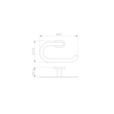 Кольцо для полотенец WONZON & WOGHAND, Хром (WW-8413)