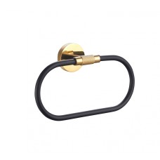Кольцо для полотенец WONZON & WOGHAND, Черный/Золото (WW-9213)