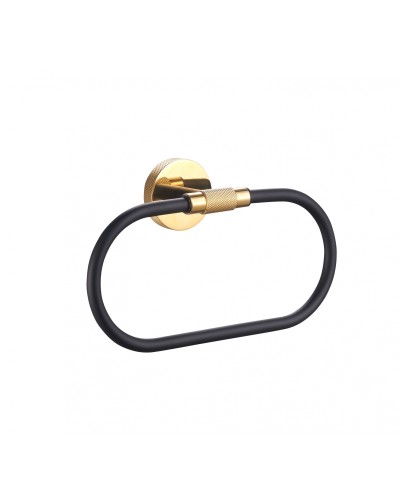 Кольцо для полотенец WONZON & WOGHAND, Черный/Золото (WW-9213)