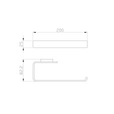 Кольцо для полотенец WONZON & WOGHAND, Хром (WW-8313)