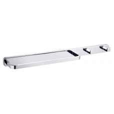 Кольцо для полотенец с 2 крючками WONZON & WOGHAND, Хром (WW-9561)