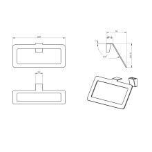 Кольцо для полотенец WONZON & WOGHAND, Хром (WW-V2201-CR)