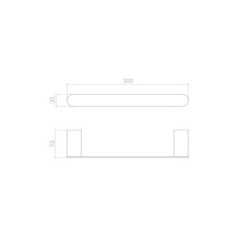 Кольцо для полотенец WONZON & WOGHAND, Черный (WW-7713)