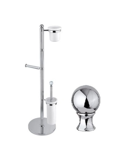 Комплект для туалета хром, металл Cezares Olimp OLIMP-WCS-01-M